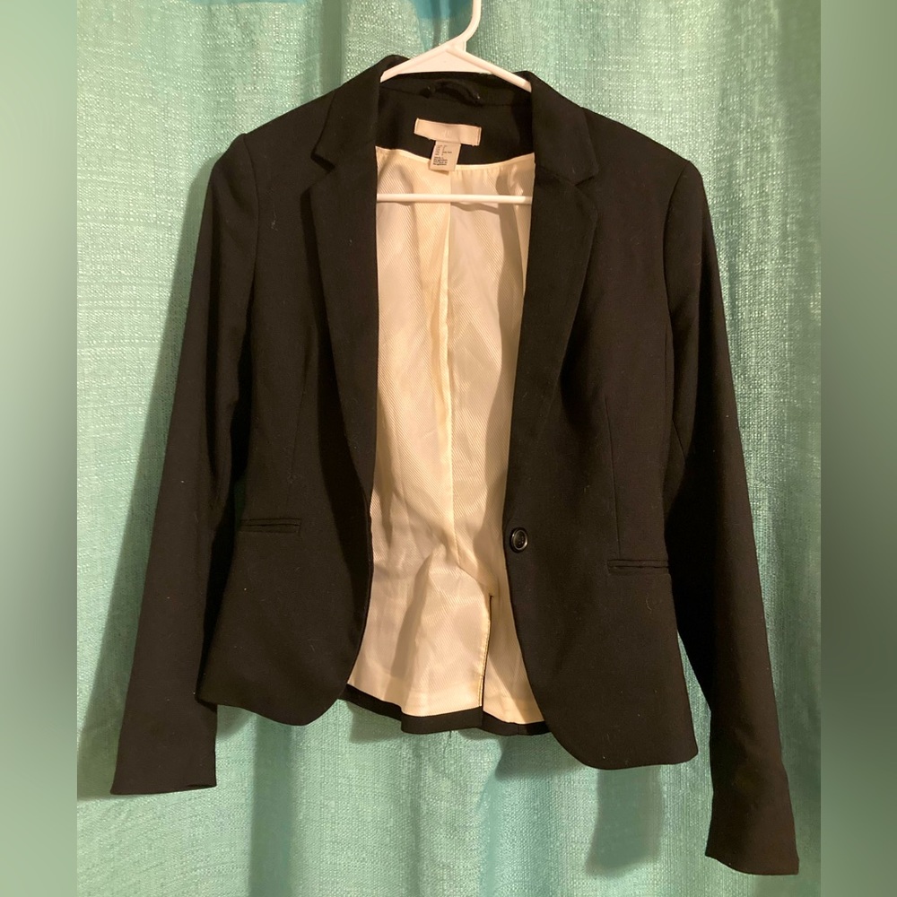 H&M black blazer